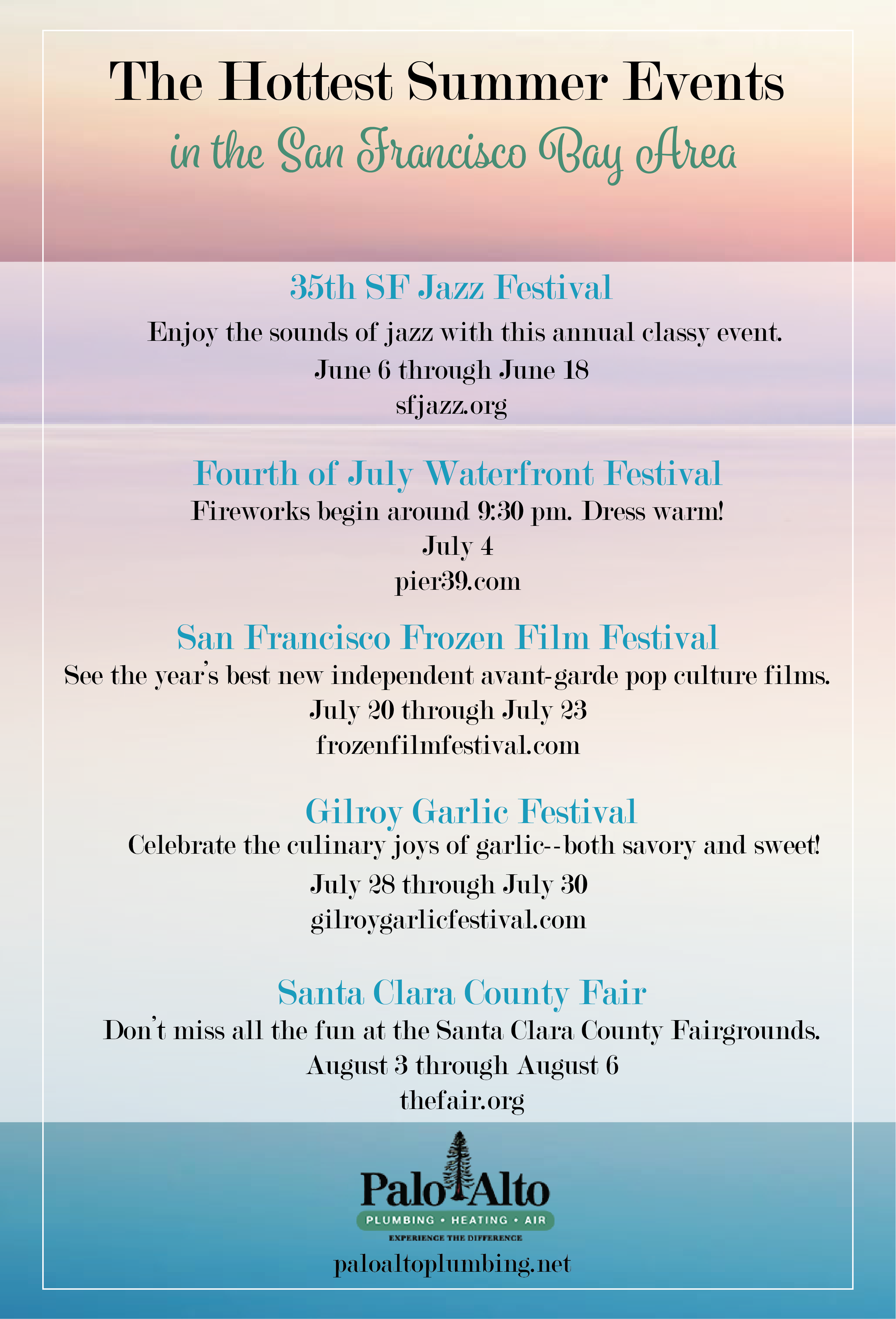 Summer Events SF Bay Area
