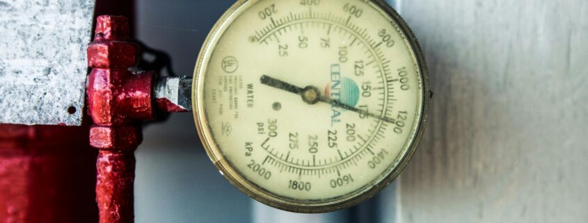 low water pressure in Palo Alto homes